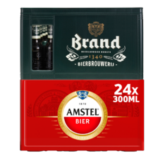 Amstel of Brand bier